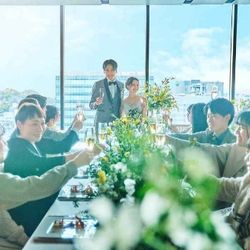 【家族に喜ばれる結婚式】駅直結の好立地×美食体験×宿泊付