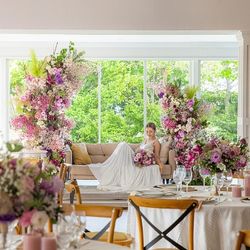 会場イチオシ残2【緑溢れる貸切W】上質チャペル&ガーデン×豪華コース料理