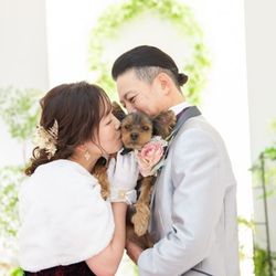 【披露宴会場内ペットOK】大切なペットと一緒に結婚式を挙げられる♪