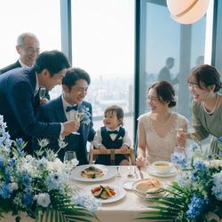 【お子様連れ歓迎】派手な演出は不要。家族や友人と「会話」を楽しむ贅沢