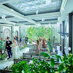 花嫁絶賛◎【新*四季のチャペル誕生】全天候型*貸切×贅沢京フレンチ