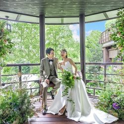 WeddingNews限定【120万特典】トレンドの会場見学★黒毛和牛×イセエビの雲丹味噌焼き×特製海鮮ちらし×バスクチーズケーキ等豪華4万円相当フルコース試食★最旬ドレス見学、安心見積もり相談も♪