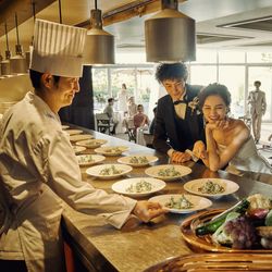 【平日BIG★特選牛試食】駅近*貸切ガーデン＆緑と光のチャペル体験