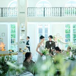 ≪当館支持率No1≫全館緑溢れる美空間!新チャペル&オープンキッチン料理演出体験