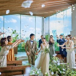 【当館人気No1】新チャペル×リゾート演出×送迎&黒毛和牛試食