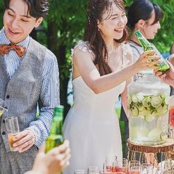 花嫁人気No1\最大160万特典+夢の国チケ贈呈/光×緑×水溢れる感動チャペル×貸切ガーデン体験&贅沢試食【選べる豪華特典付き♪】