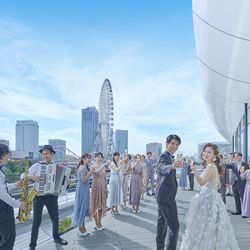 【みなとみらい絶景満喫】光と緑の挙式&海望む会場見学*ランチ付