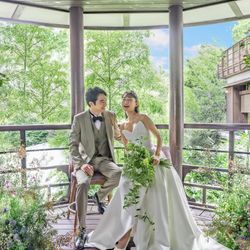 お盆限定！卒花人気No.1★WeddingNews限定特典★6万ギフト【レストランチケット＆150万特典】フロア貸切＆光と緑の感動チャペル＆最新ドレス体験《口コミで高評価◎》雲丹イセエビ×和牛ミシュラン贅沢4万フルコース試食