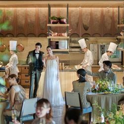 連休限定*ミシュラン特選牛試食×緑の洗練チャペル演出*建築美が織りなす貸切体験《ギフト券2万付》