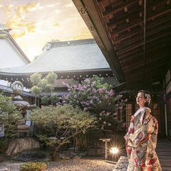 御本社拝殿御屋根葺き替え工事竣功記念！和装＆試食体験フェア