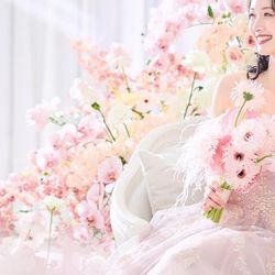 【憧れドレス特典付】初見学も安心♪大階段入場体験×豪華試食