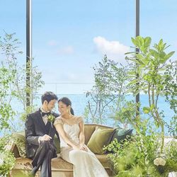 【月曜3組限定】挙式料全額無料◎海見えParty♪ドレス見学