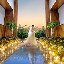 《憧れ衣装2着プレゼント*》煌めく感動挙式×NEW演出体験×贅沢和牛