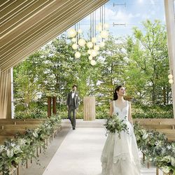 【年イチBIGフェア】圧巻チャペル×<1組貸切>都心リゾートW★和牛コース試食