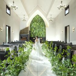 AM×はじめて見学がお得◎最大180万優待×黒毛和牛試食×緑豊かな木漏れ日チャペル