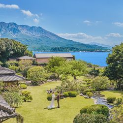 【木曜限定BIG*】庭園と桜島の絶景ビュー×豪華絢爛の美食會