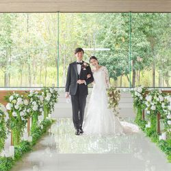 残1【全組3.4万円相当特典】光水緑のチャペル体験×贅沢無料試食