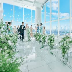 ＼1.6万GIFT×150万特典／東京を臨む上質空間×絶景挙式＆豪華試食付
