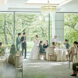 【WeddingNews限定】【森の邸宅で美食体験】豪華25大特典◇ドレス試着＆模擬挙式体験