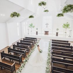 ＊あこがれ花嫁体験＊ドレス試着×白亜のチャペル×スイーツ試食