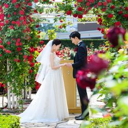 【レッドローズガーデン限定公開】特別な1日を体験★イメージ膨らむ本番前見学×絶景ビュッフェご招待×庭園臨む絶景会場≪成約特典≫新郎新婦ご宿泊招待（約20万円分）ほか最大33万円ご優待