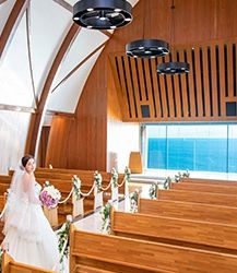 ホテルアンビア松風閣の挙式会場・演出写真1枚目