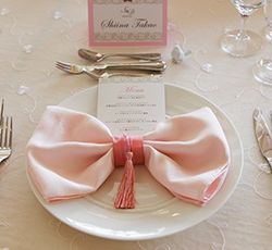 ホテルアンビア松風閣の会場装飾写真2枚目