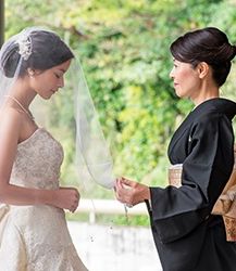 ホテルアンビア松風閣の挙式会場・演出写真2枚目