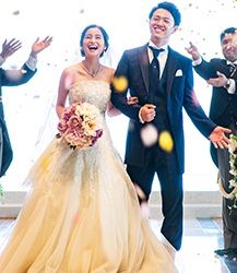 ホテルアンビア松風閣の挙式会場・演出写真3枚目