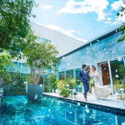 残1【感動チャペル体験】隈研吾氏の建築美×GW限定3万豪華試食付