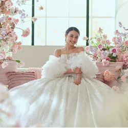 愛され花嫁体験◆ドレス70万特典＆試着*憧れ大階段×3万美食