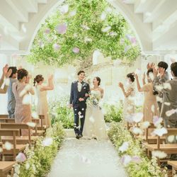 【初めてでも安心】緑*光のチャペル＆貸切4会場×試食×見積相談