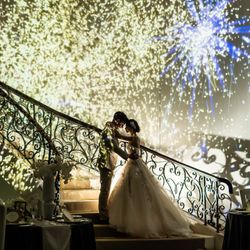 トレンド花嫁に◎SNSで話題の最新マッピング演出*特別デザート付