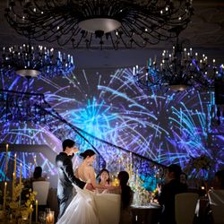 トレンド花嫁に◎SNSで話題の最新マッピング演出*絶品4万試食