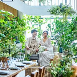 【自然光&笑顔溢れる貸切W】最新トレンド演出&挙式×京フレンチ