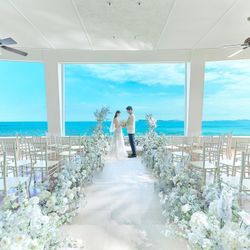 花嫁体験◎【190万特典&25大特典】海と森チャペル×豪華試食