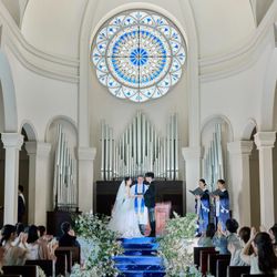 残1*GW *開幕BIG＼最大130万円ご優待き／ドレス試着&骨格診断で一足先に花嫁体験！憧れ大聖堂の入場体験&和牛&トリュフの絶品試食会フェア開催！