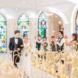 【見るだけフェア】本格ステンドグラスチャペル＆螺旋階段付の上質会場を見学！