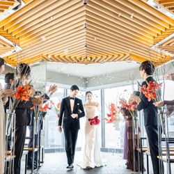 【1件目の式場見学限定】洗練チャペルの挙式プレゼント×銀座口コミNO.1試食