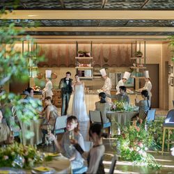 祝日SP*絶品コース試食×洗練された建築美チャペル◇衣装3着特典*ALL体験《1件目の見学限定!デザイナーズチャペル挙式料15万&最旬揃うインポートドレス40万特典》