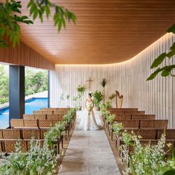 《平日BIG》特選牛×真鯛など10品試食＆緑のチャペル*全館ALL体験≪1件目見学がお得♪≫挙式料＆衣装から45万特典