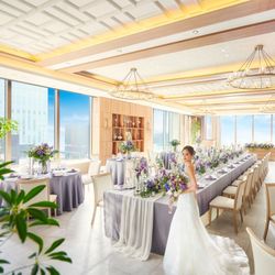 《ドレス価格上限なし優待×150万特典》最上階ビュー＆贅沢試食