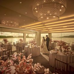 【初見学に】当館支持率No.1海上リゾート×絶景会場×厳選試食