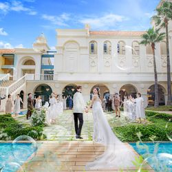 【連休LAST！】最大190万円優待＊糸島フレンチ豪華試食＊来館7.8万円特典＊海に囲まれた夢の舞台で花嫁体験