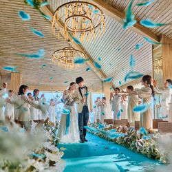 \挙式料0円&来館7.8万円特典/360°海の絶景会場*大聖堂×海チャペル見学&福岡県1位の糸島フレンチ試食