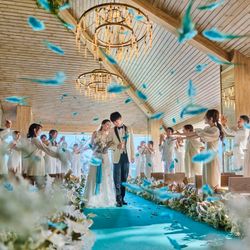 ＼挙式料0円＆来館7.8万円特典／360°海の絶景会場＊大聖堂×海チャペル見学＆福岡県1位の糸島フレンチ試食