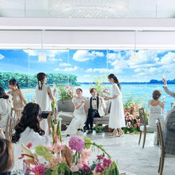 〈少人数＊家族婚〉海を望む絶景ビュー！特等席で極上和牛を堪能♪