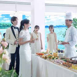 《平日限定★お得な特典》360°海！本格リゾートウエディング