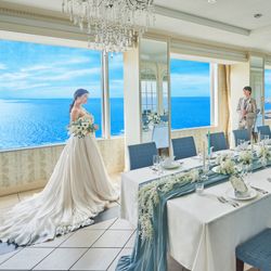 【家族婚】大聖堂・海チャペル×絶景オーシャン会場×少人数会食