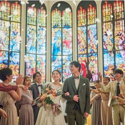 比較【ステンドグラス教会&海見えチャペル】花嫁体験×20大特典